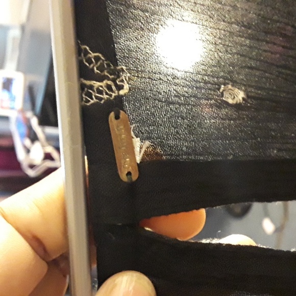 Free People Black and White Mini Dress Or Tunic - Picture 6 of 7